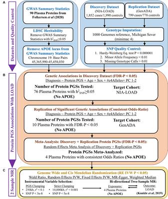 Polygenic scores and Mendelian randomization identify plasma proteins causally implicated in Alzheimer’s disease